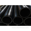 Large diameter steel wire mesh UHMWPE composite pipe